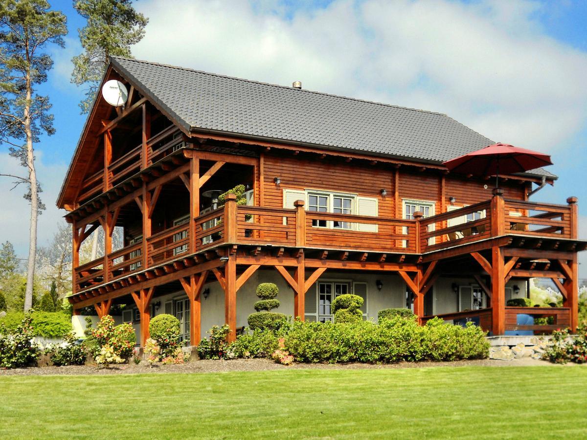 杜柏Affluent Chalet In Septon With Bubble Bath别墅 外观 照片